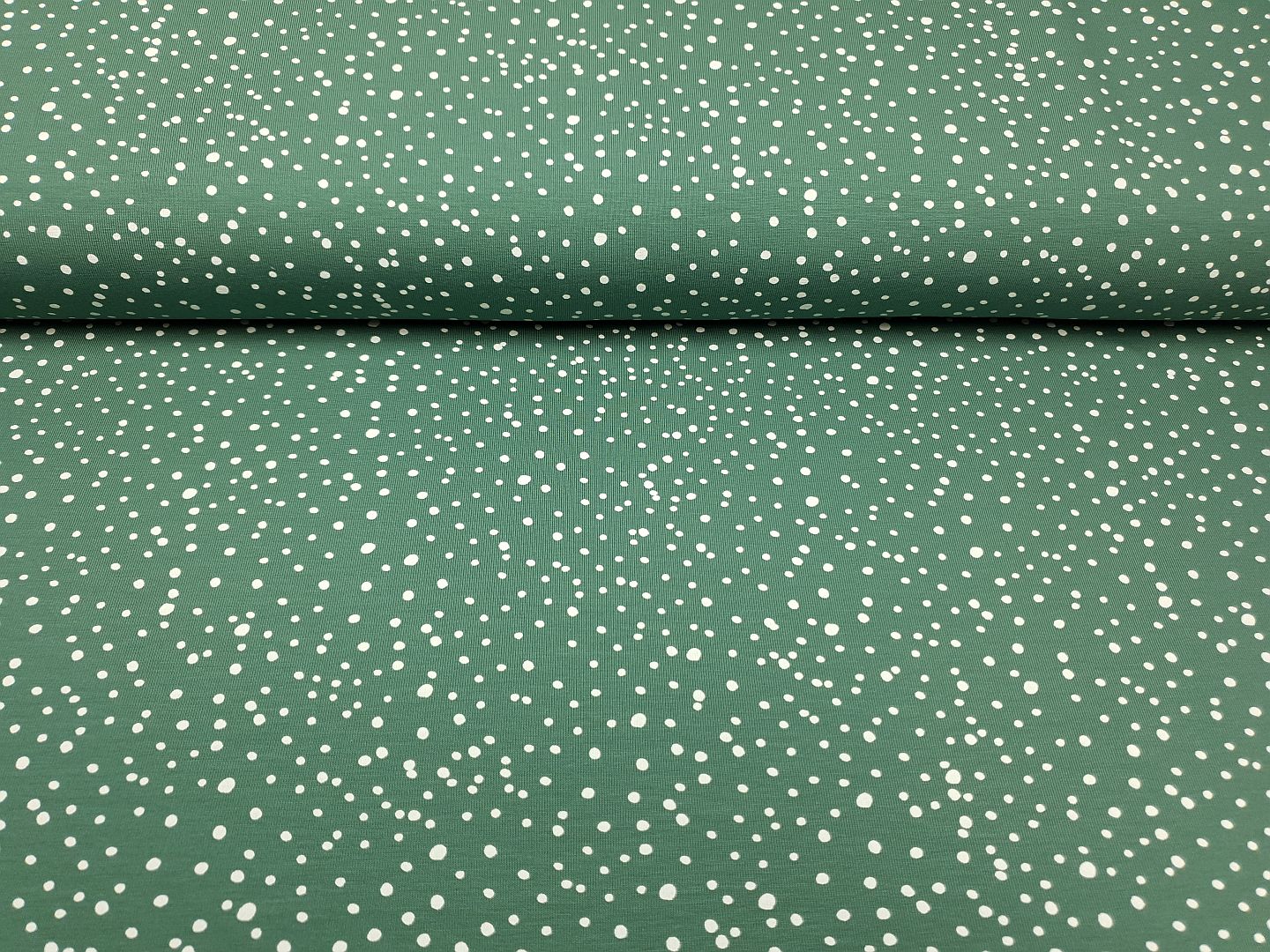 Dots grün/offwhite