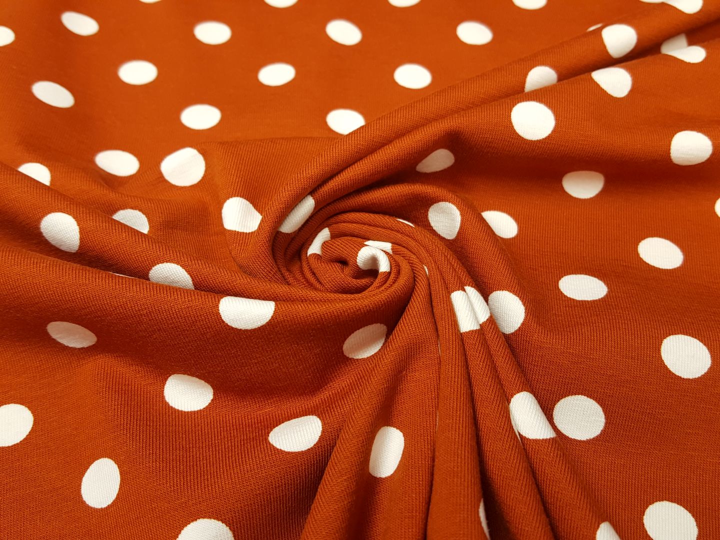 Dots rost/weiss