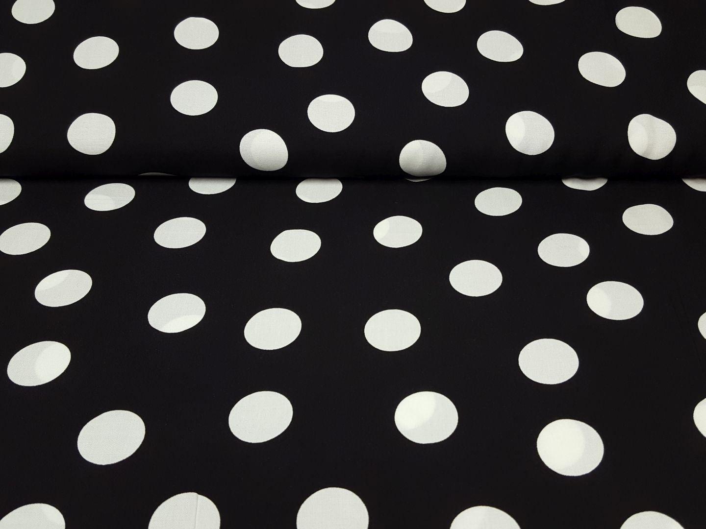 Einzelstück Dots schwarz/weiss