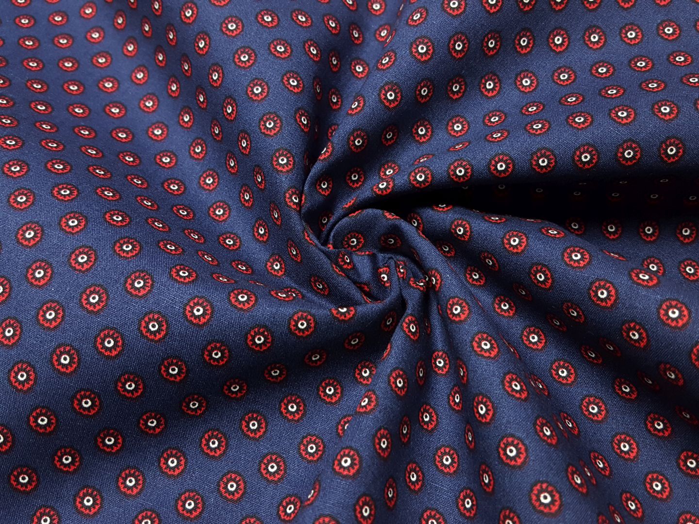Dotties marine/rot/weiss
