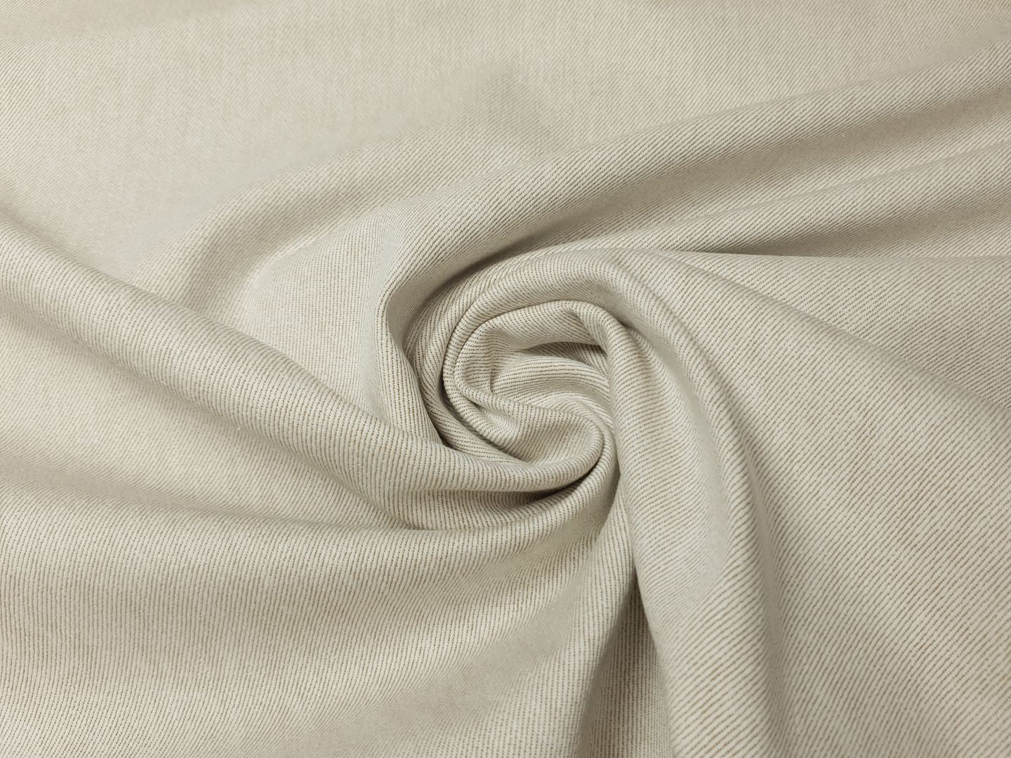 Doubleface-Stretchjeans caramel/ecru