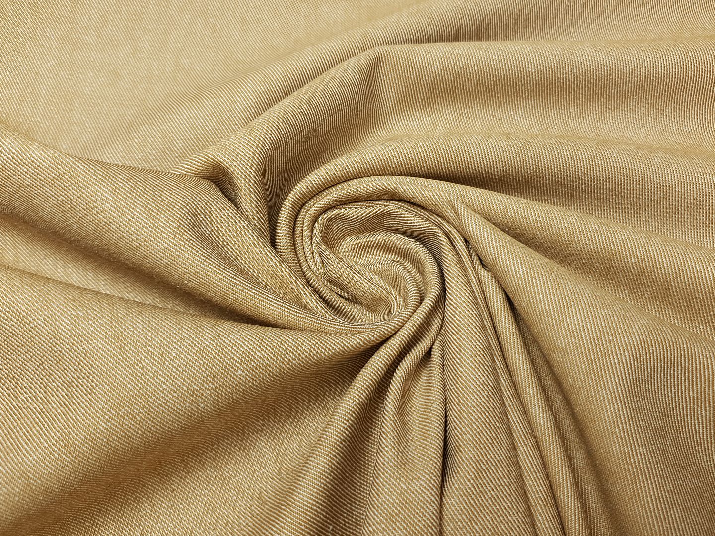 Doubleface-Stretchjeans caramel/ecru