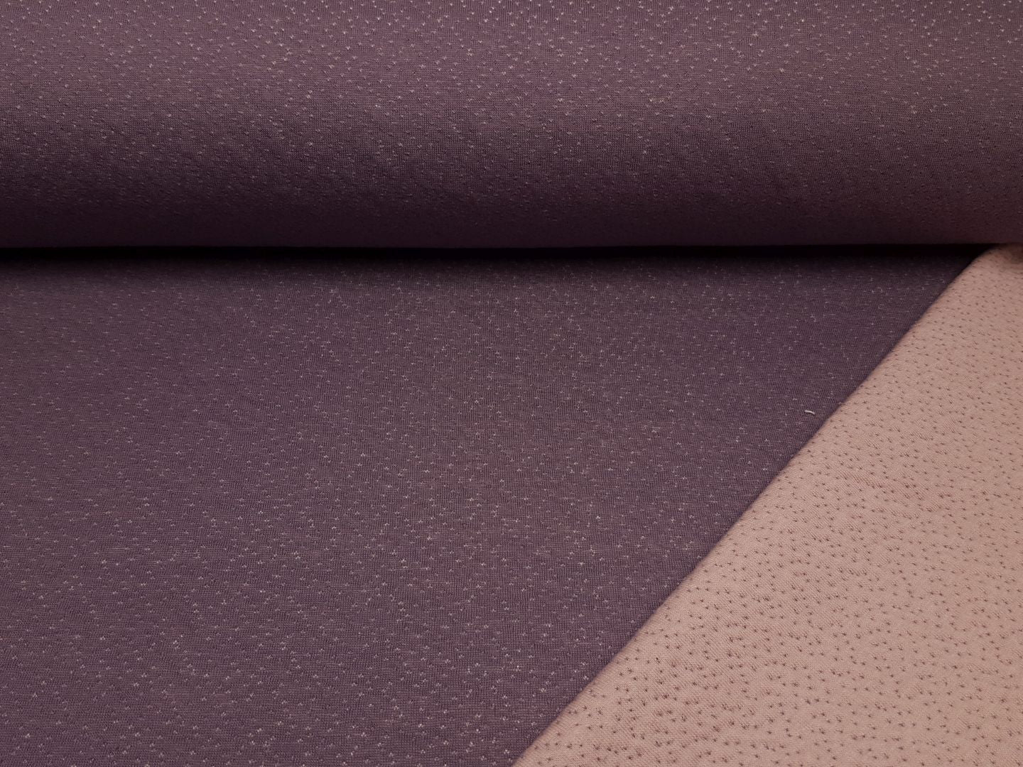 Doubleface Sweat mauve/altrosa