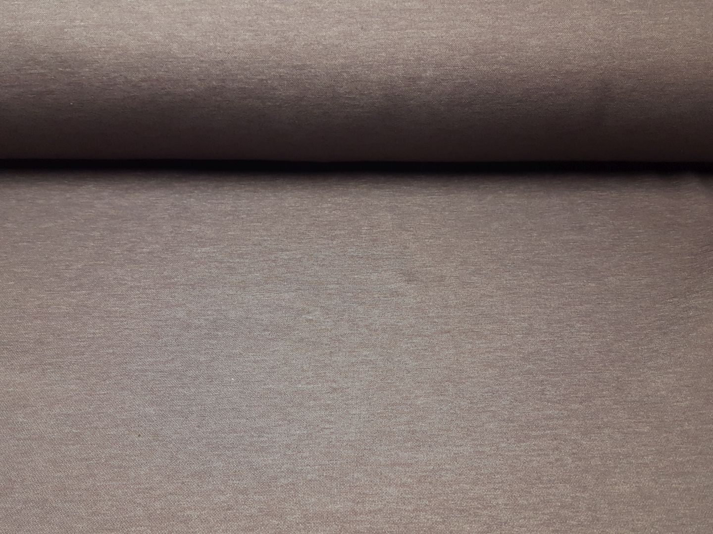 Einzelstück Doubleface Sweat schlamm melange