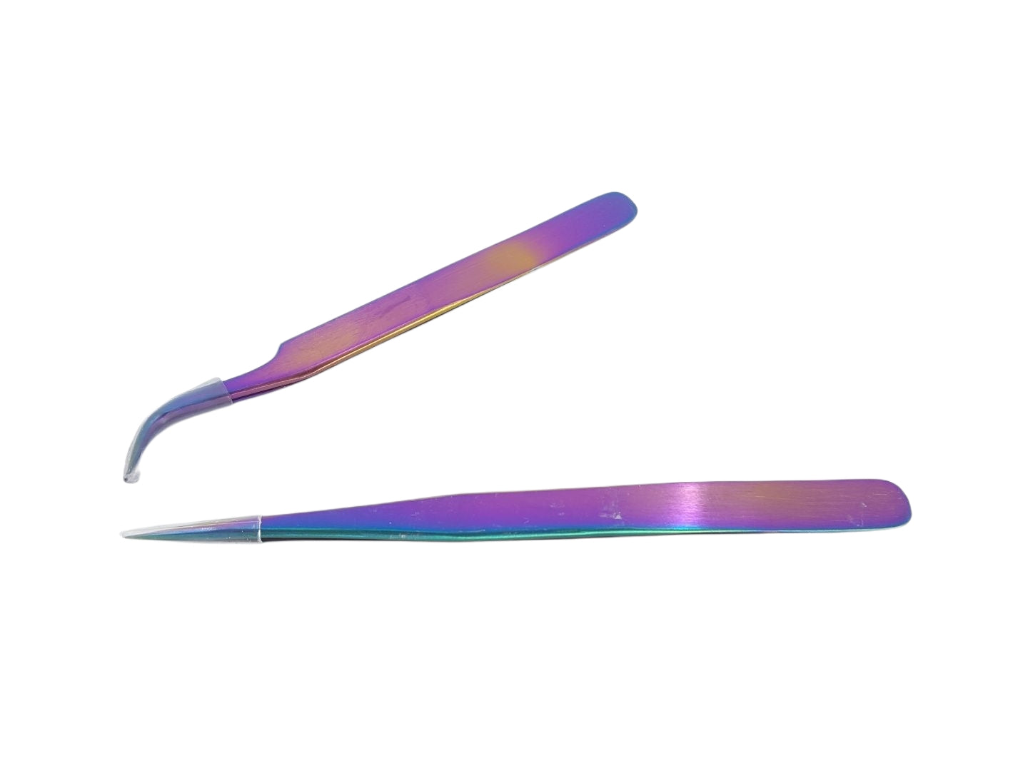 5 cm lang Farbe: farbig Lieferumfang: 1 Pinzette gebogen und 1 Pinzette gerade