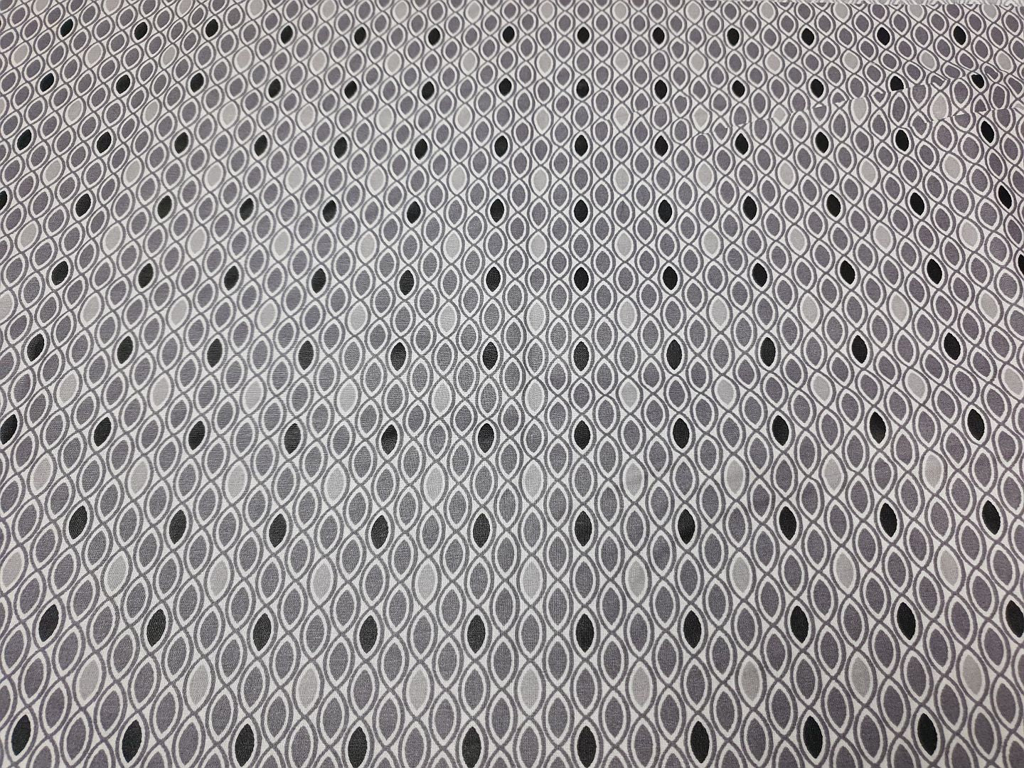 Einzelstück Leonie beschichtete Baumwolle offwhite/grau