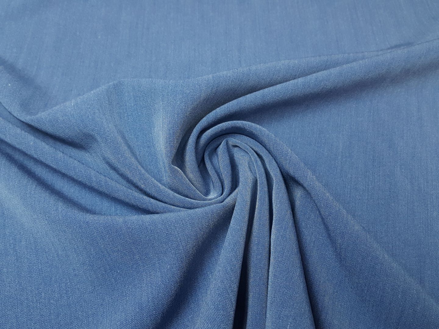 elast. Hosenstoff, Waterfall jeansblau melange