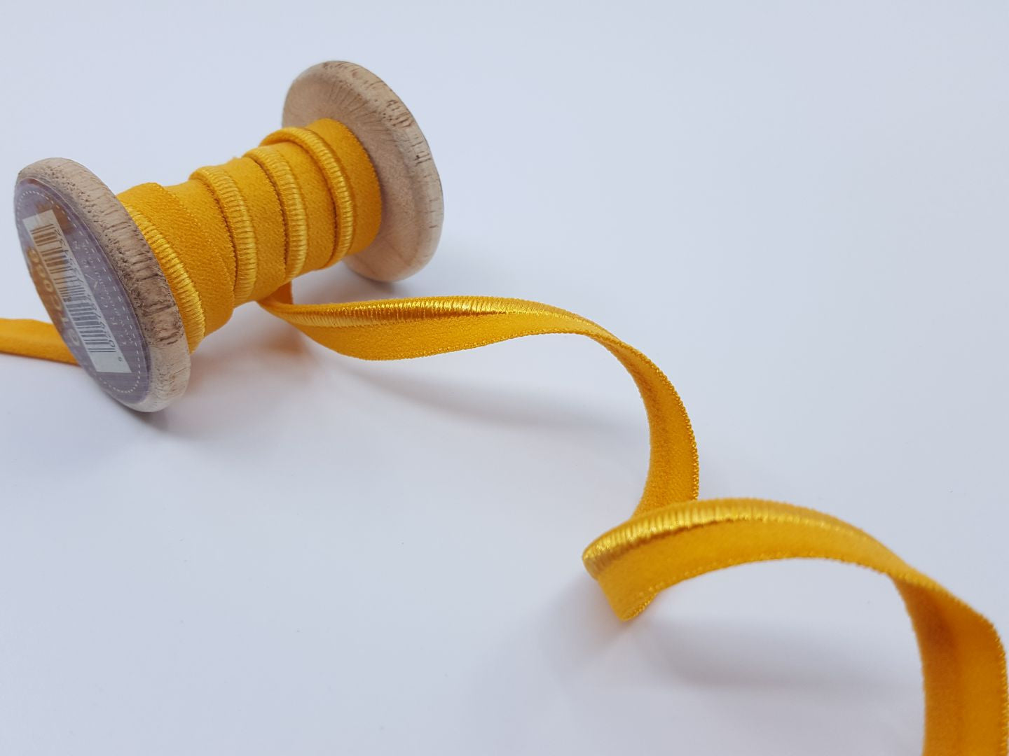 elastische Paspel 10 mm doppelseitig mais