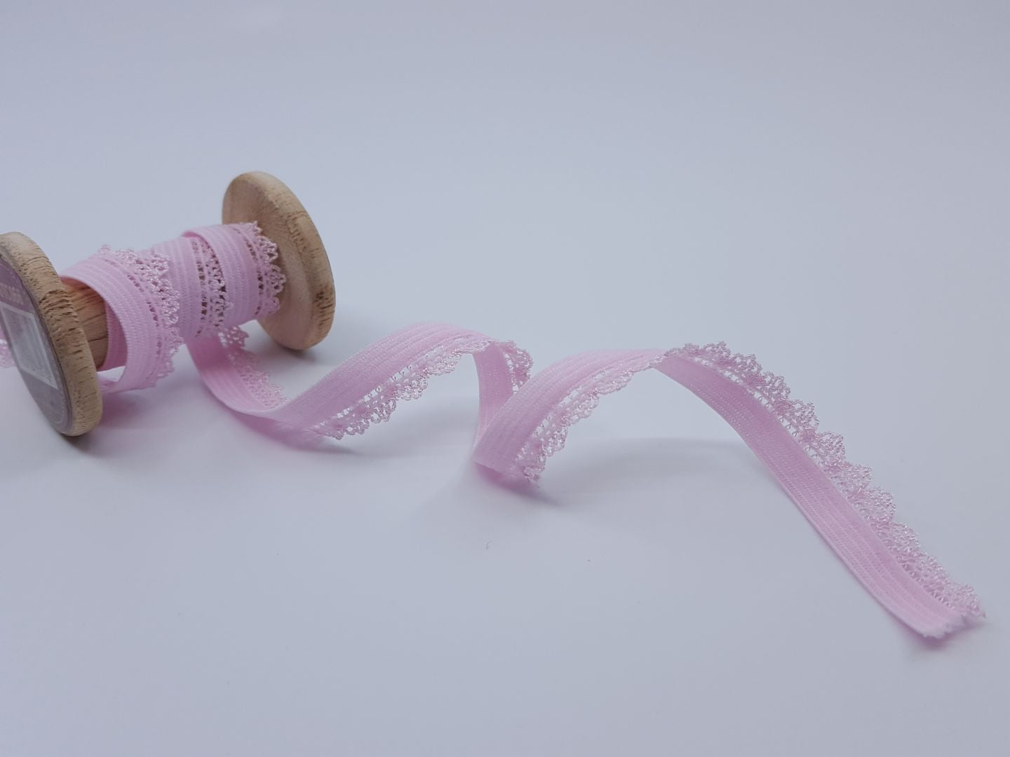 Elastische Spitze rosa
