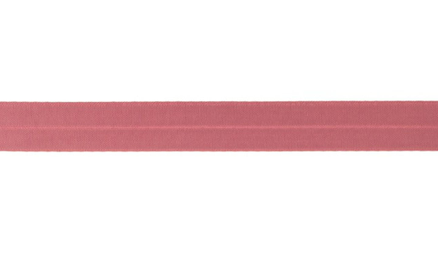 elastisches Einfassband uni matt altrosa