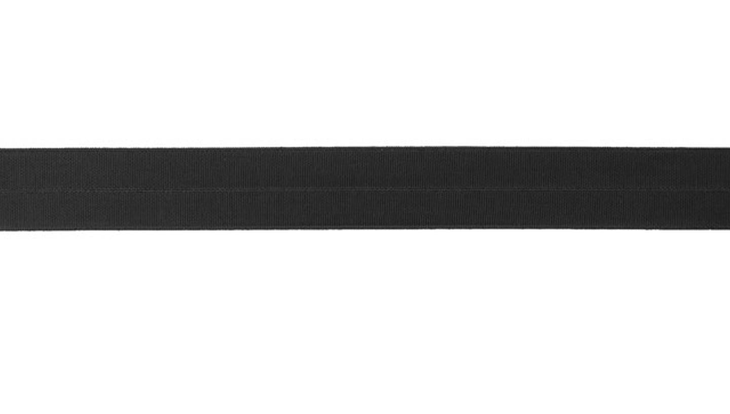 elastisches Einfassband uni matt dunkelgrau