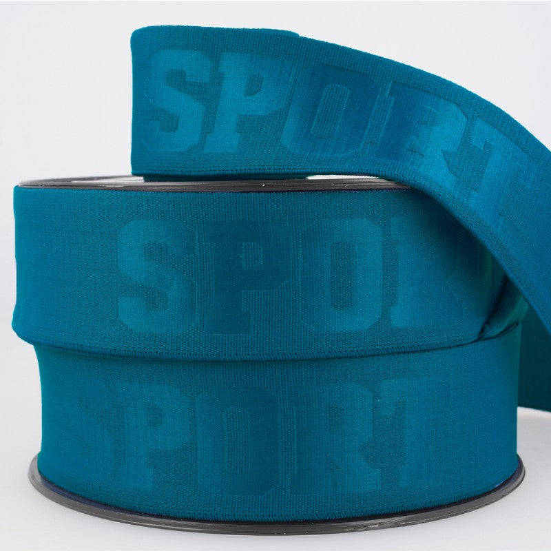 Elastisches Gummiband Sport petrol