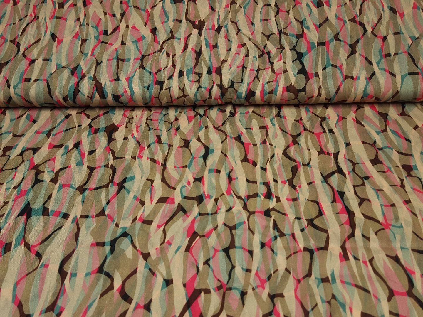 Elias beige/pink/blaugrün