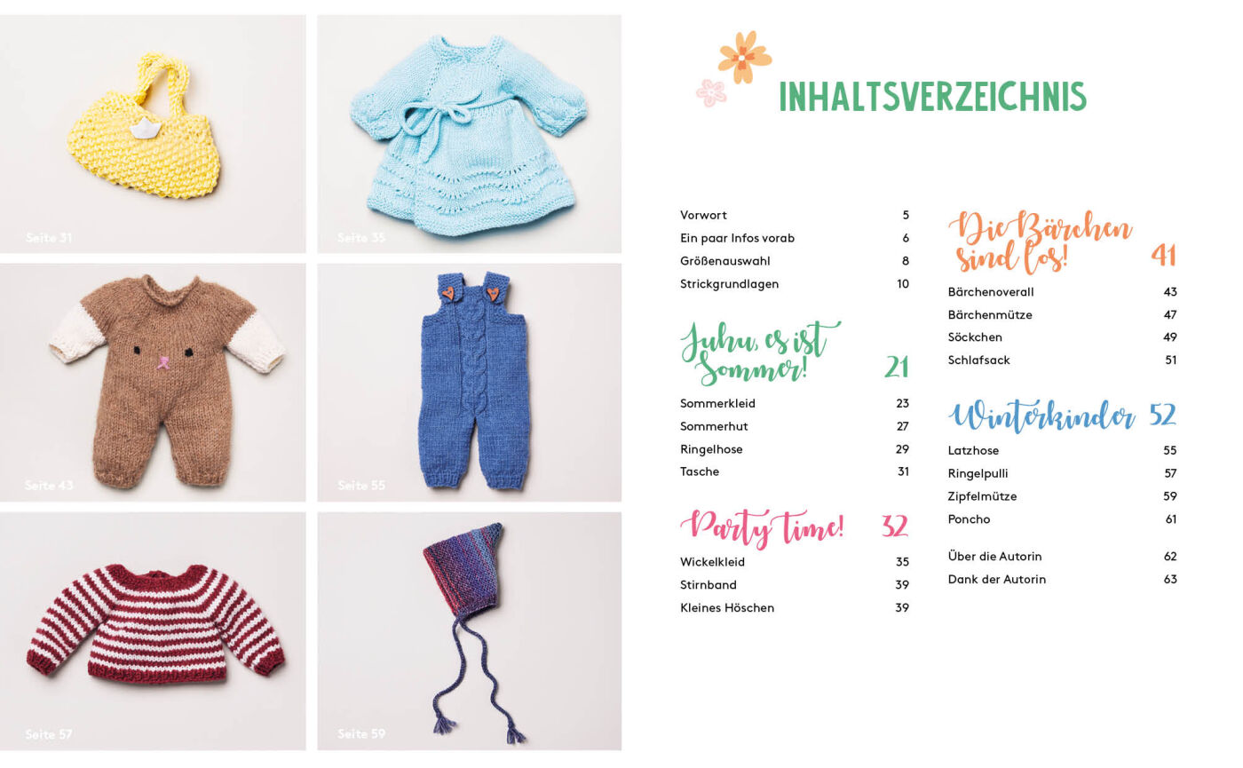 Hej. Minimode - Süsse Puppenkleidung stricken