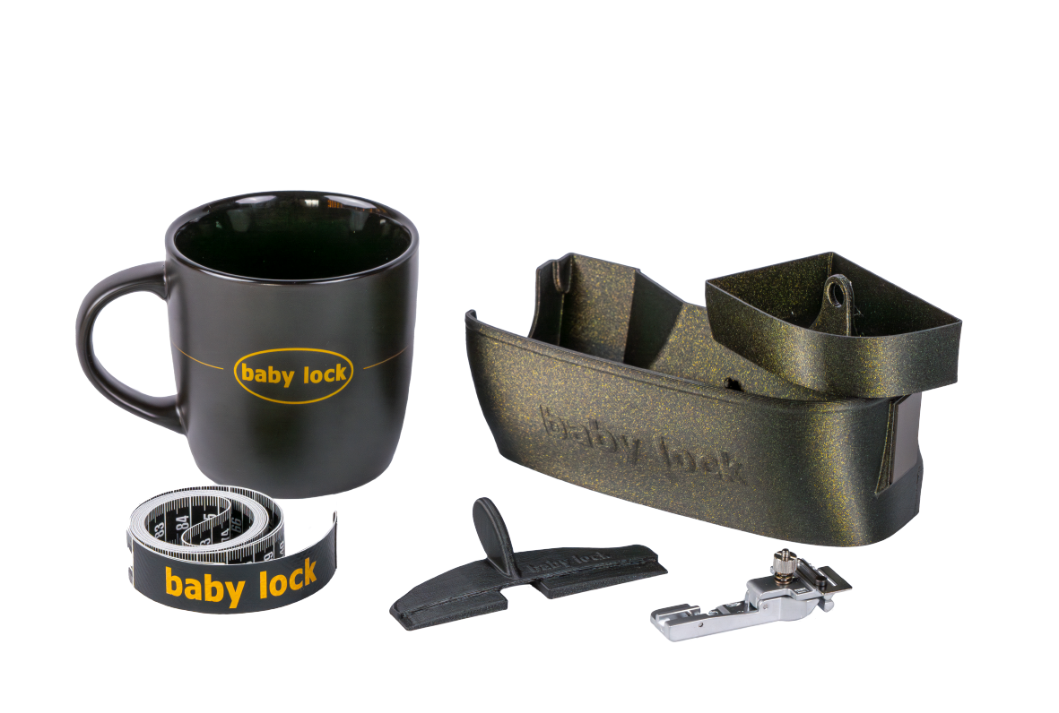 Baby Lock Enspire Overlockmaschine black & white special