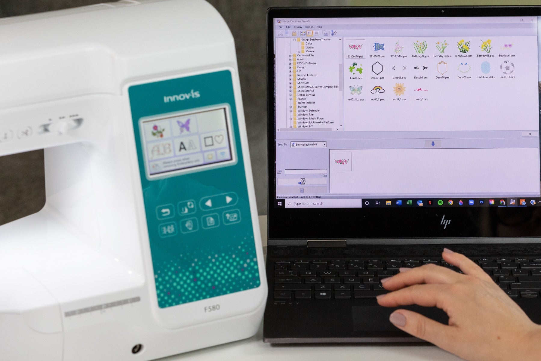 Brother Innov-is F580 Näh-und Stickmaschine