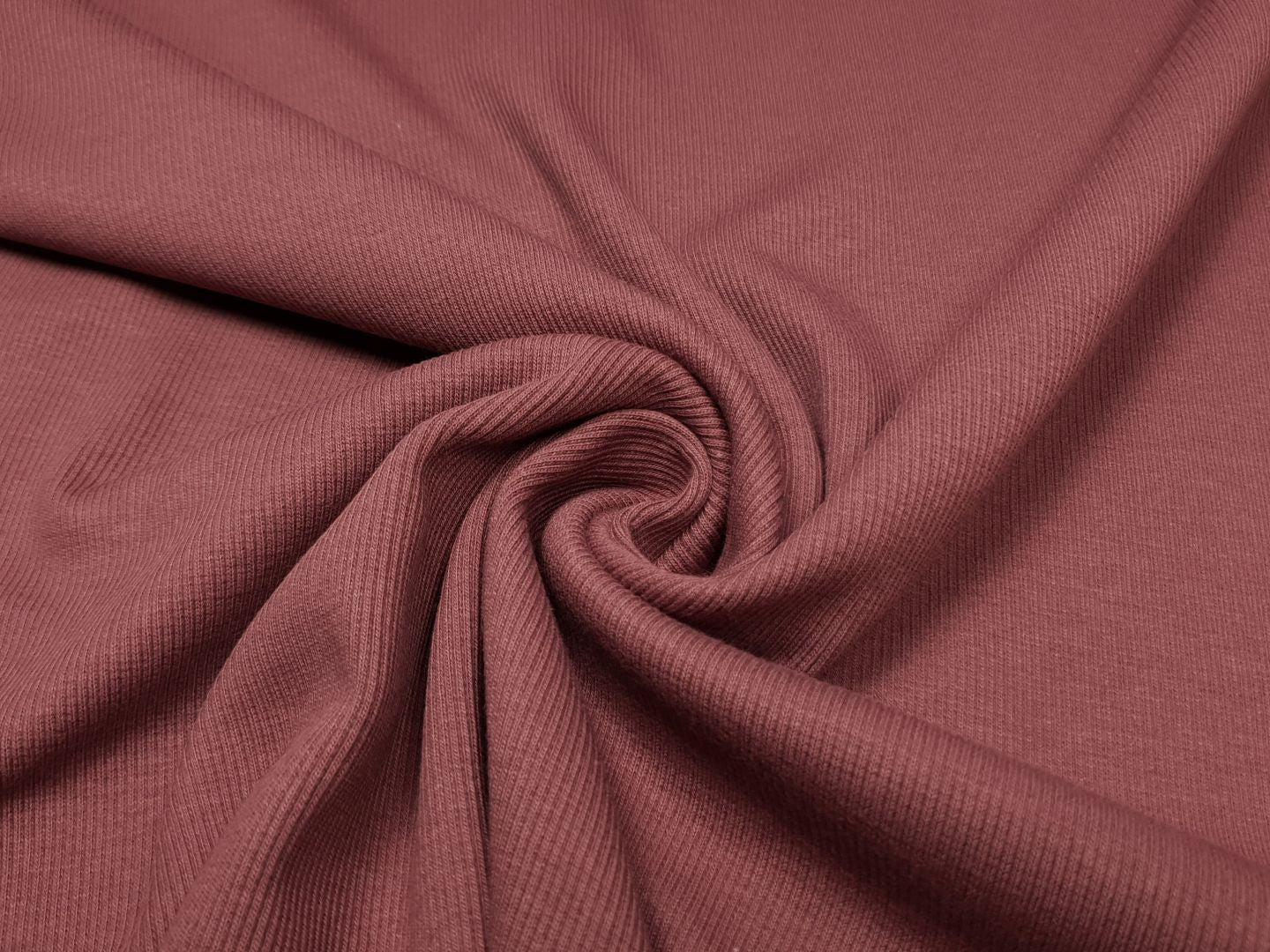 Feinripp Bündchen bordeaux melange