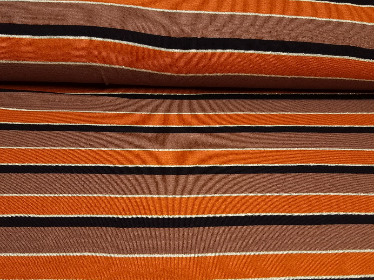 Feinstrick Christa rost/schlamm/lurex