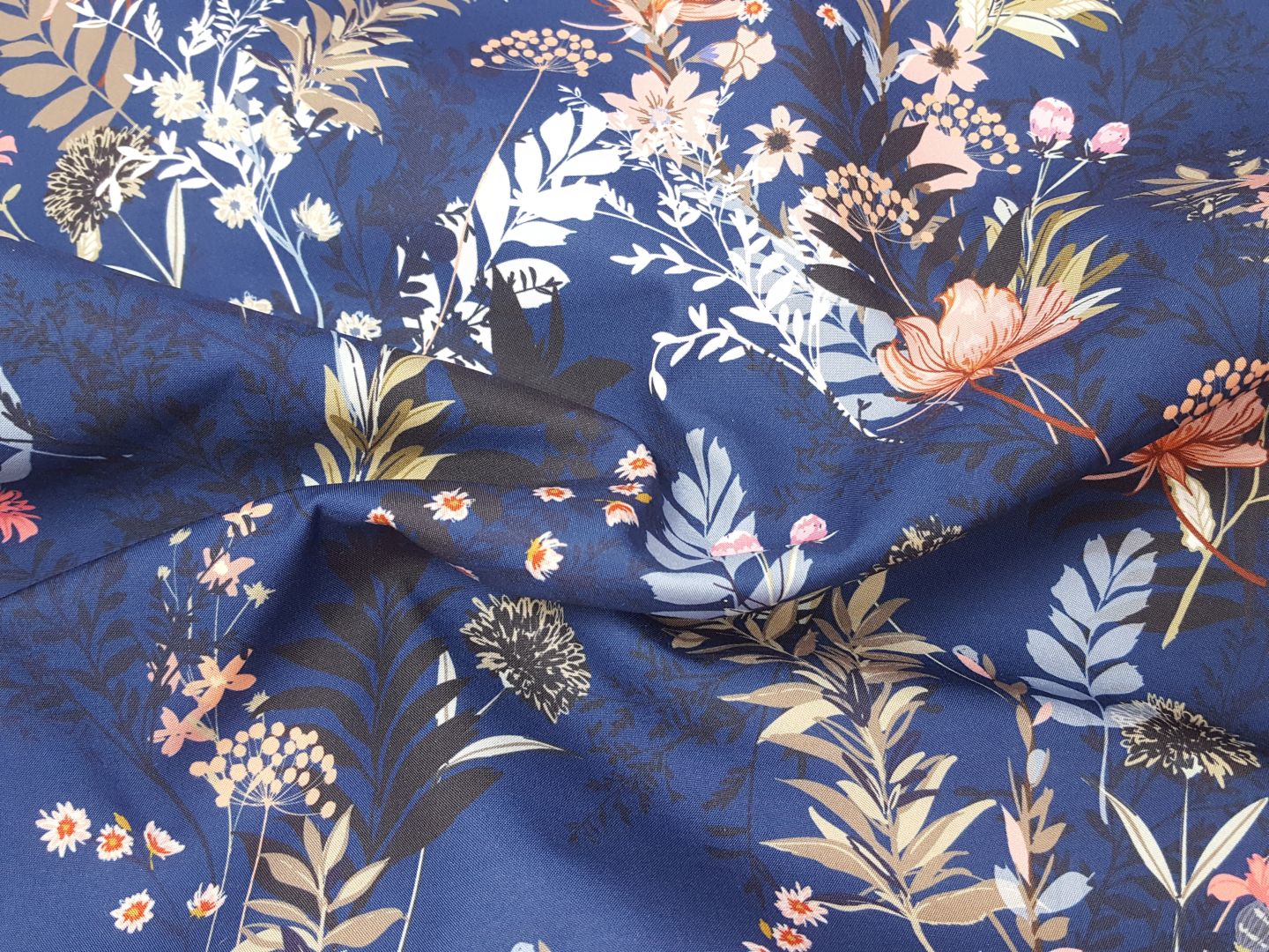 Fiete dunkelblau/oliv/flieder