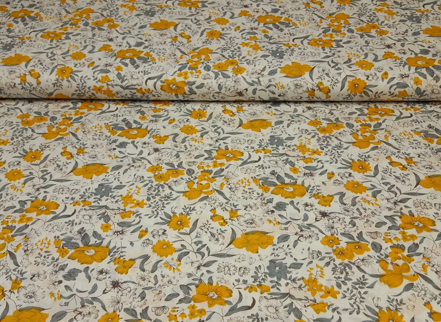 Fleur weiss/maisgelb