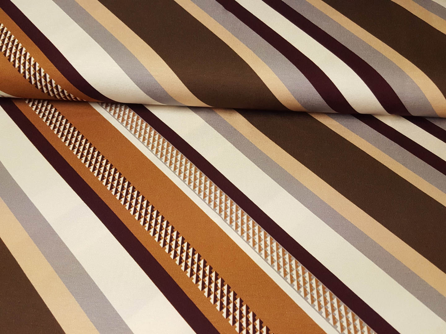 Fosetta braun/ocker/bordeaux