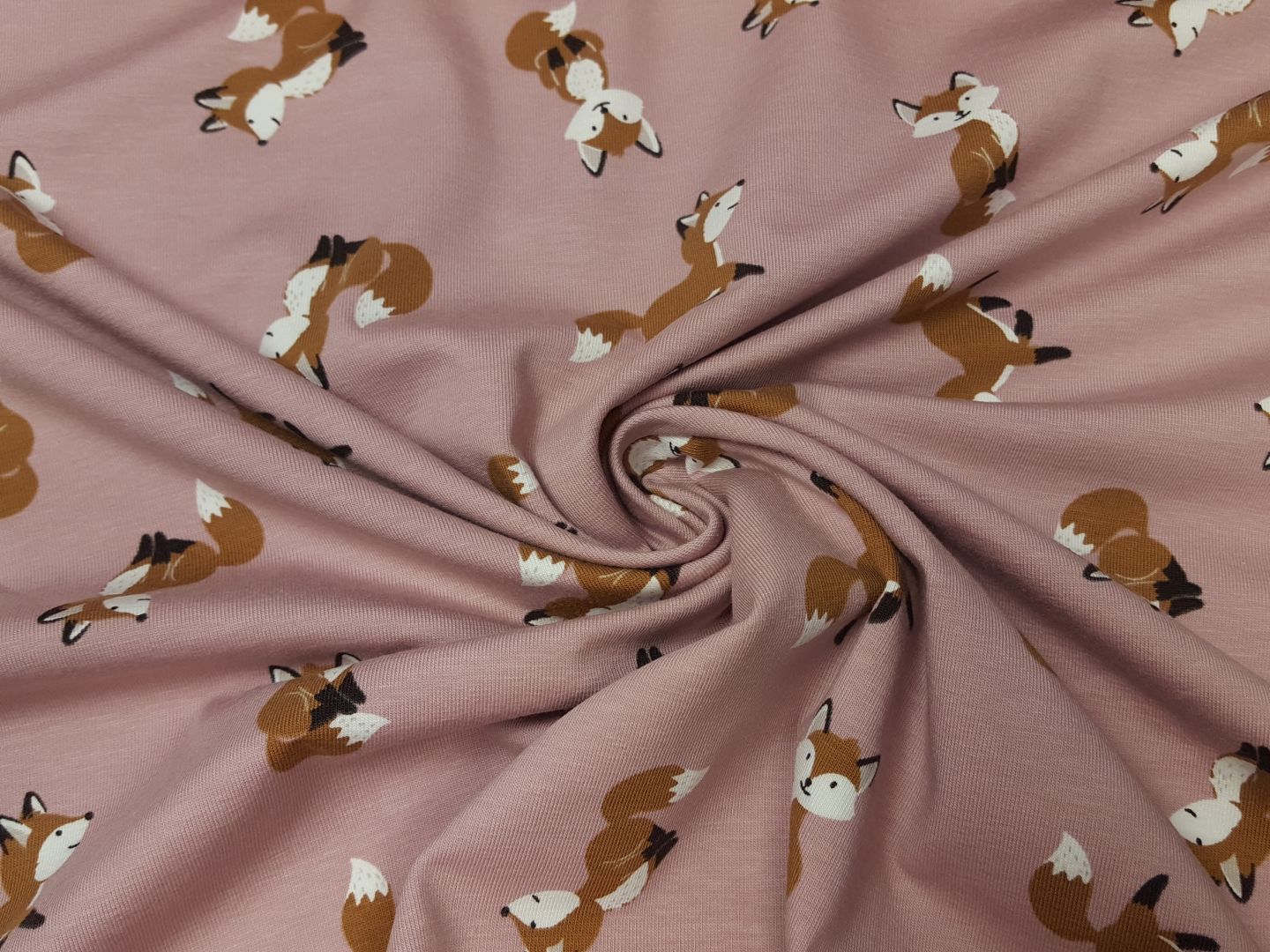 Fox dusty pink/ocker/weiss