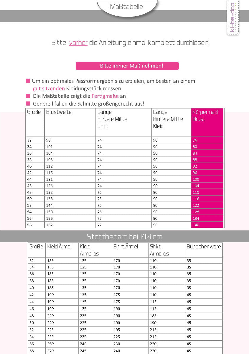Fraya Flügel Sweater Damen, Ki-ba-doo Papierschnittmuster