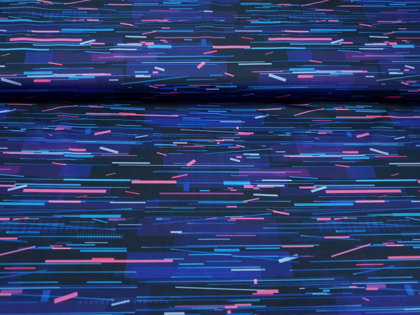 Geo nachtblau/royal/pink