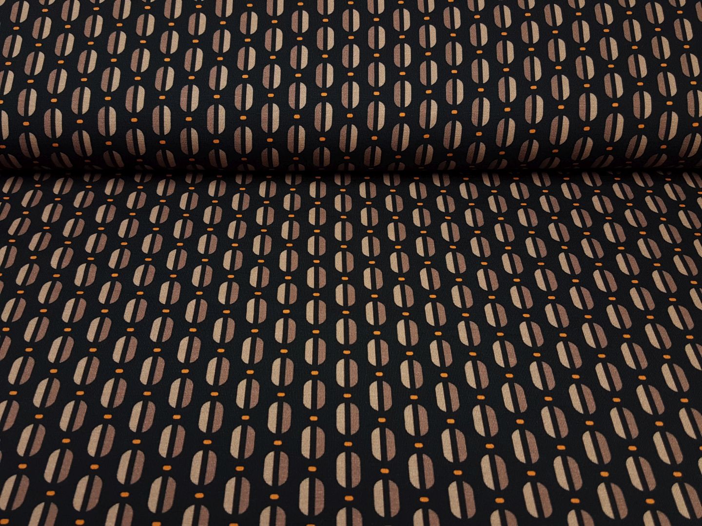 Geo Pop schwarz/mauve/orange