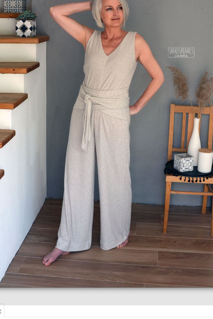 Gini Jersey Overall Damen, Ki-ba-doo Papierschnittmuster