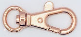 Karabinerhaken 10mm rosegold