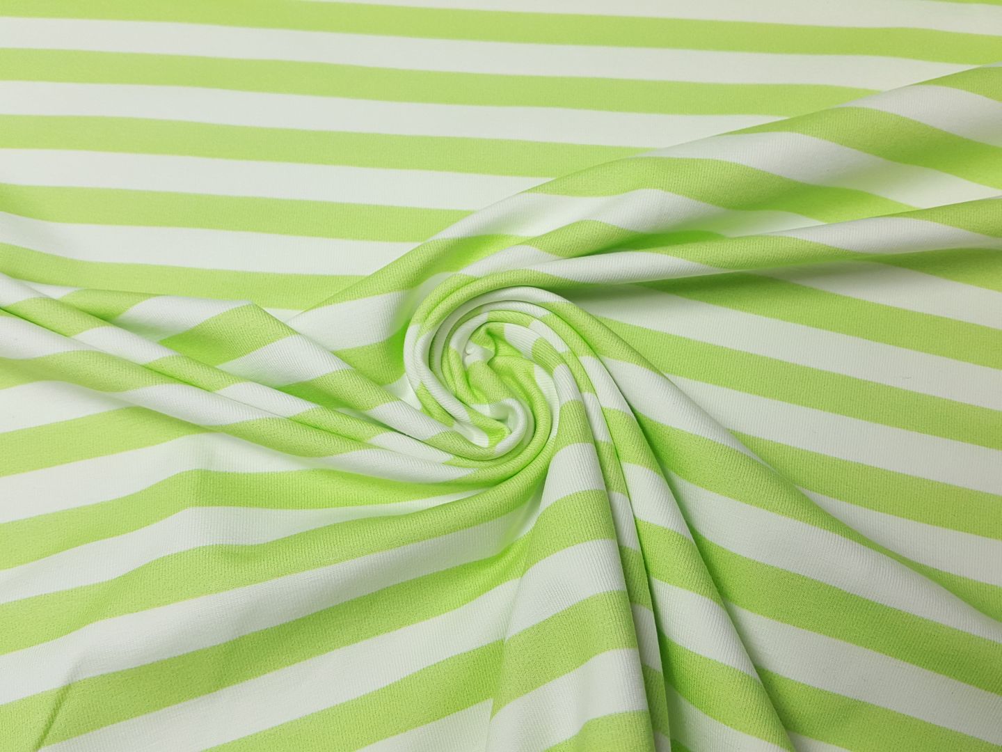 Gradient Stripe offwhite/hellgrün