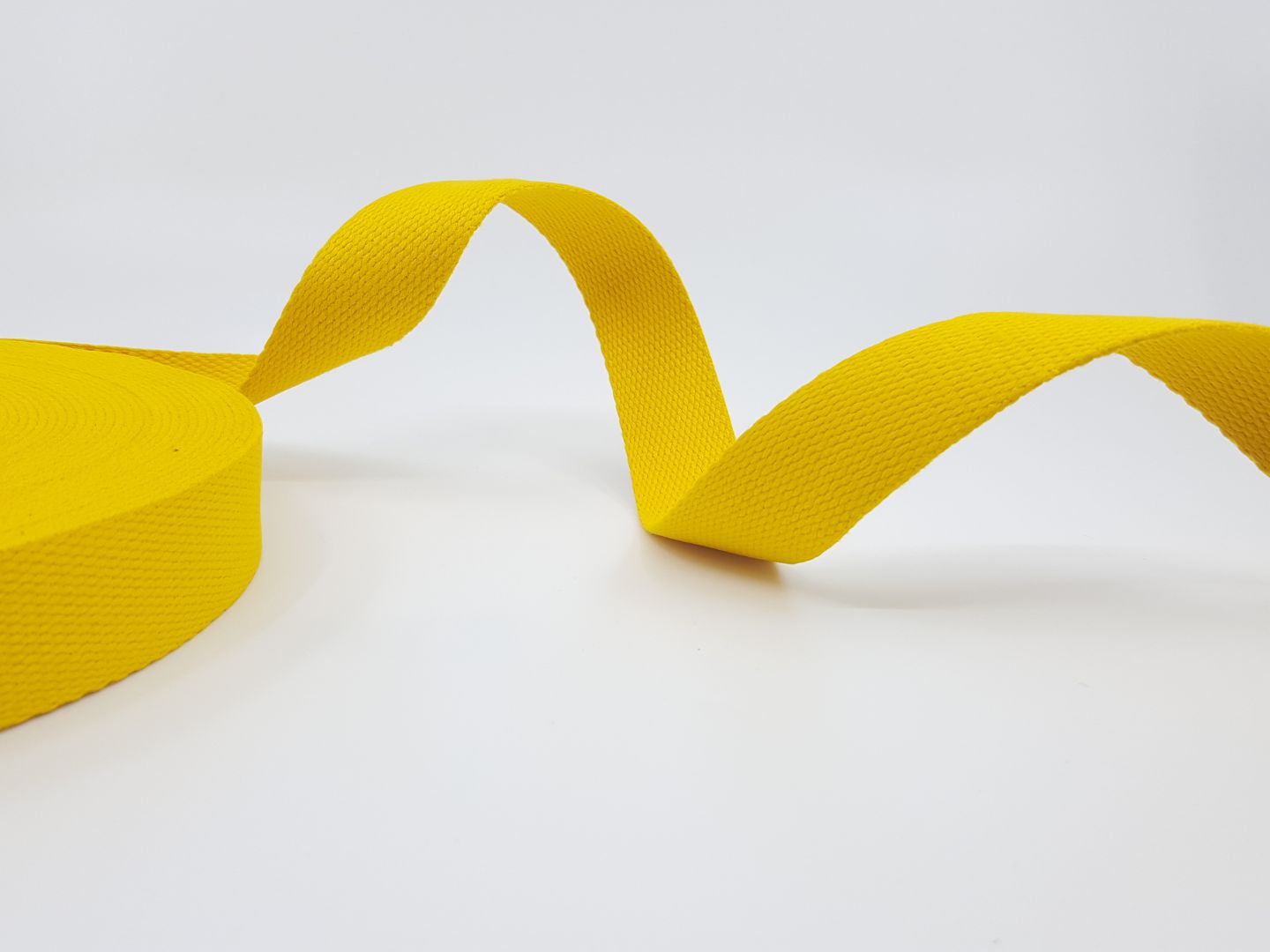 Gurtenband 30mm sonnengelb