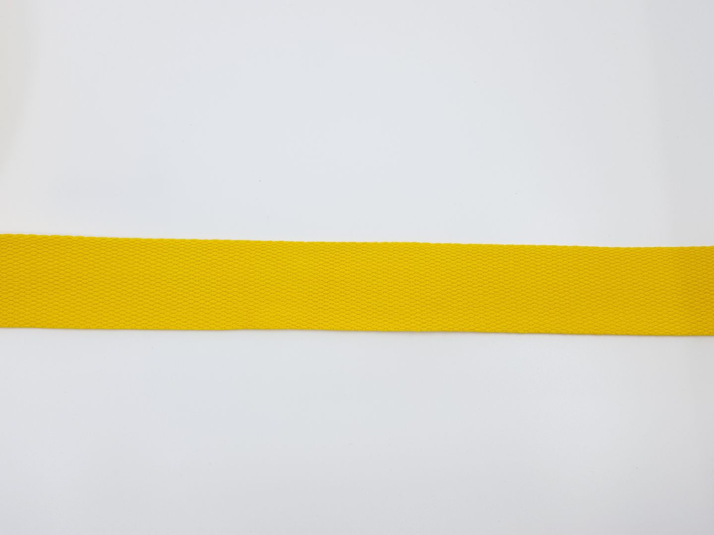 Gurtenband 40mm gelb