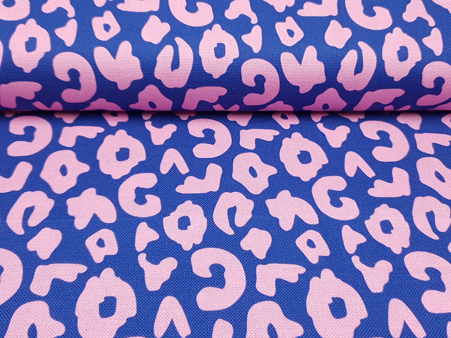 Einzelstück Happy Leo Canvas by Cherry Picking royalblau/rosa