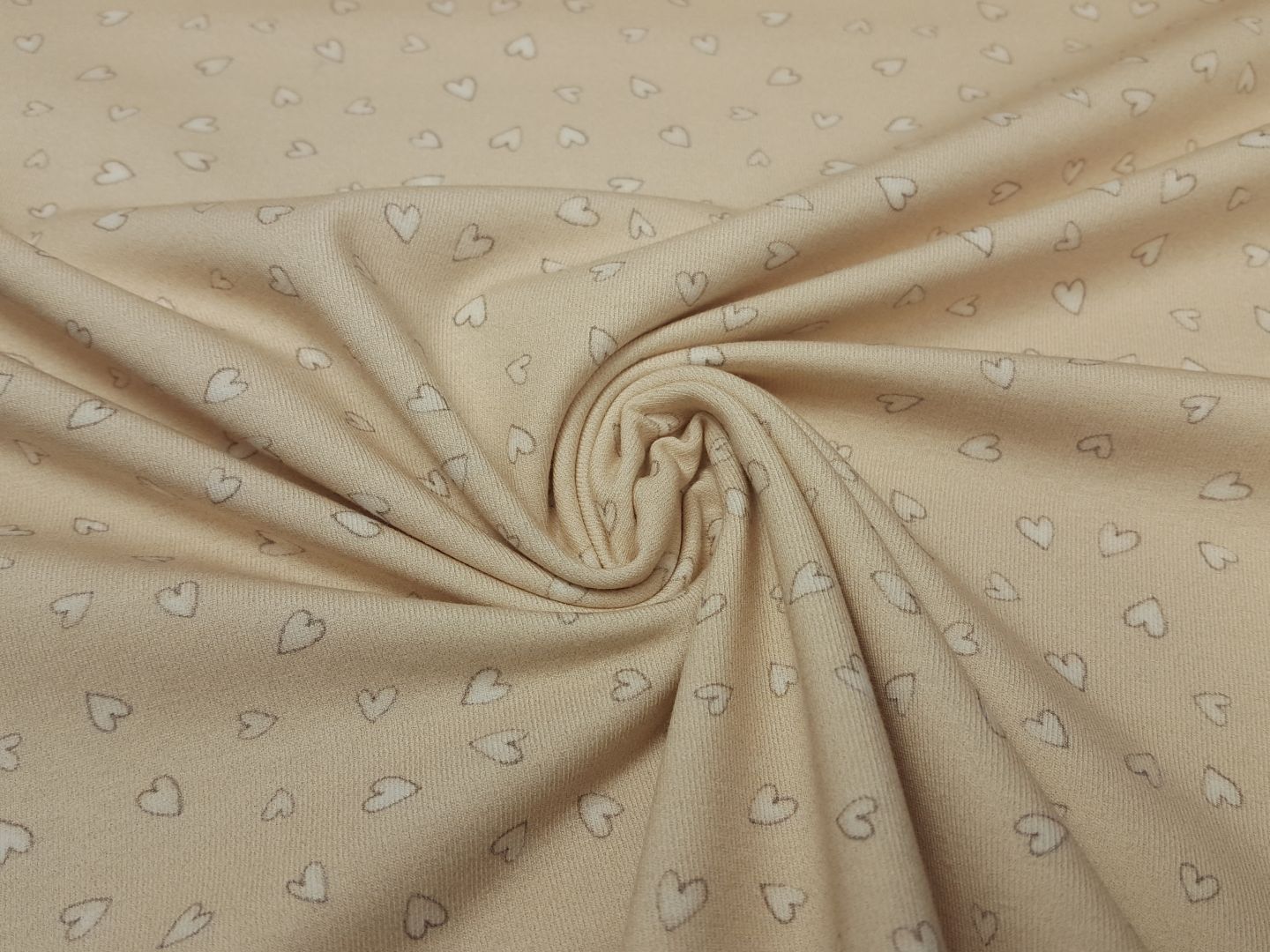 Einzelstück Heart Poesie sand/offwhite