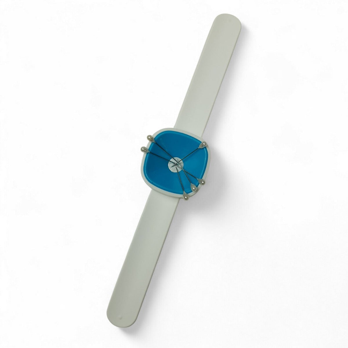 Hemline Magnetarmband für Stecknadeln blau