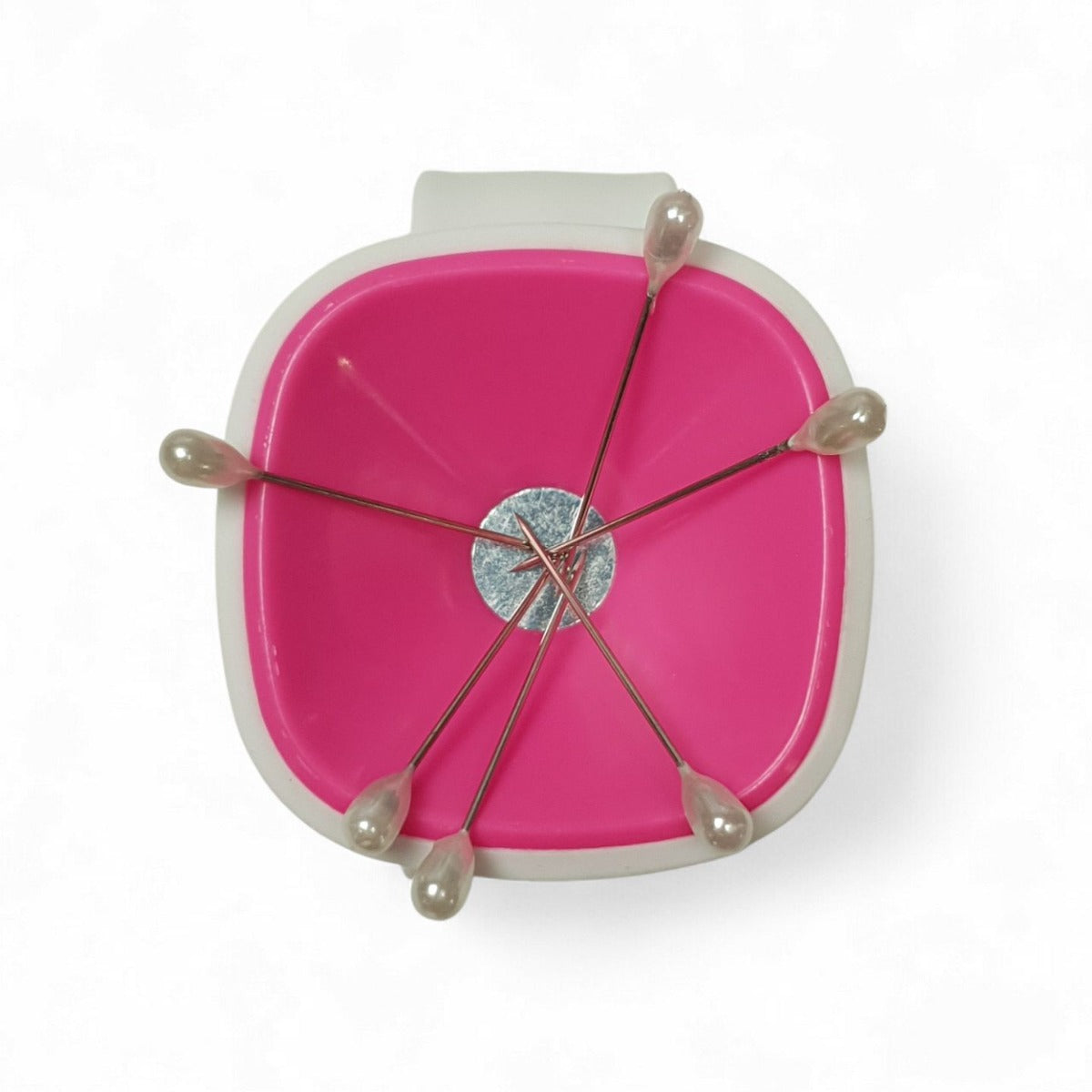 Hemline Magnetarmband für Stecknadeln pink
