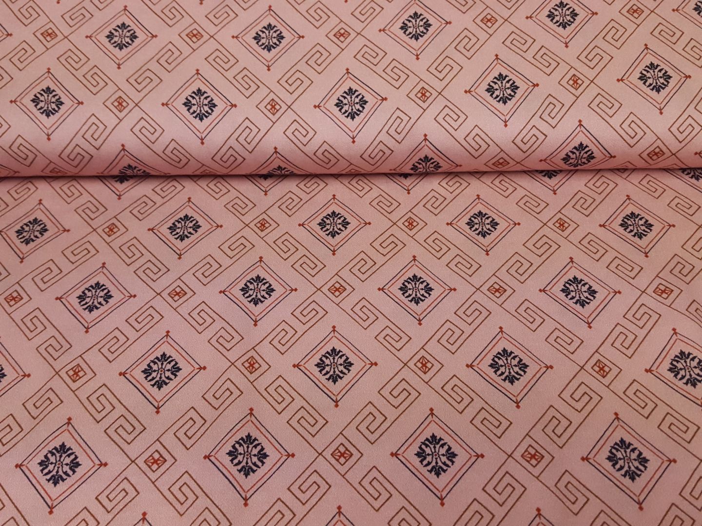 Henrike altrosa/schwarz/ocker