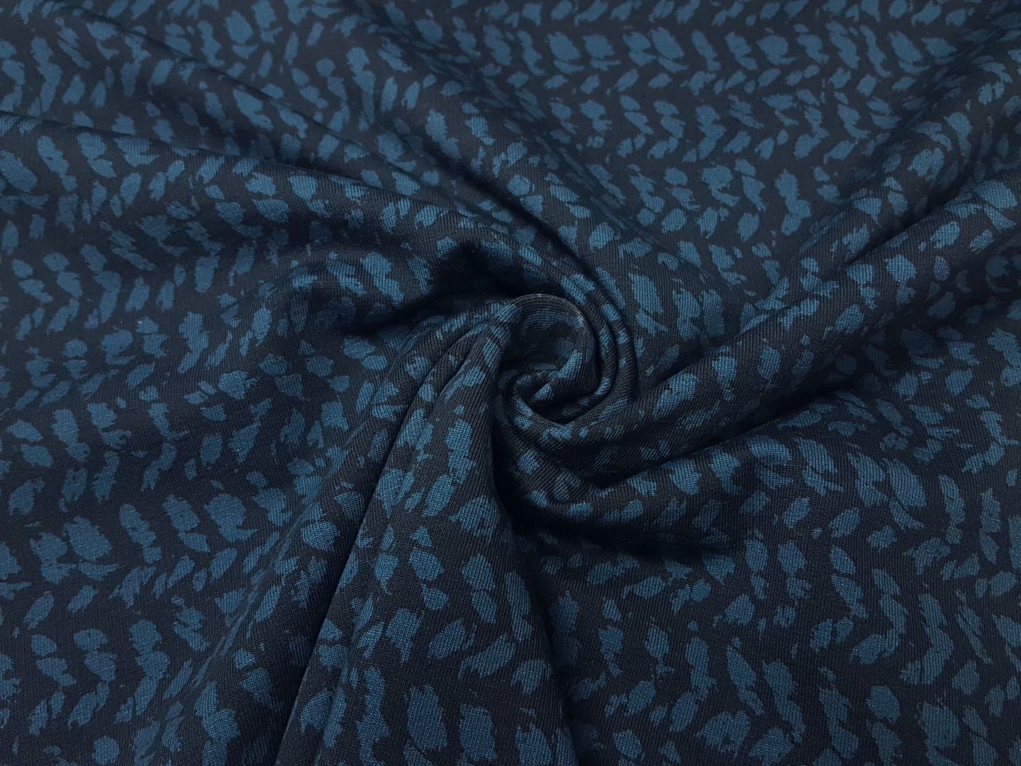 Harringbone Knit navy/rauchblau