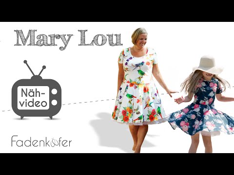 Papierschnittmuster Mary Lou Kinder von Fadenkäfer