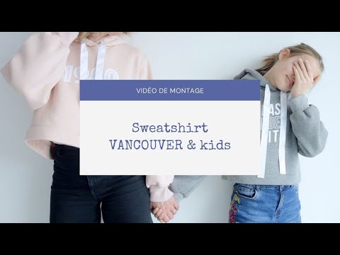 Vancouver Mom Sweatshirt für Damen, Ikatee Papierschnittmuster