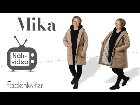 Papierschnittmuster Mika Damen von Fadenkäfer