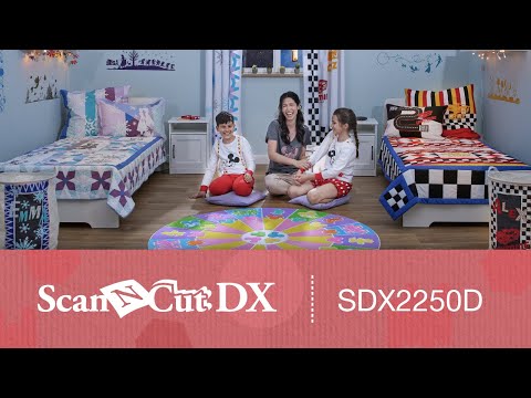 Brother Schneideplotter ScanNCut SDX2250 Disney mit Rollmesser