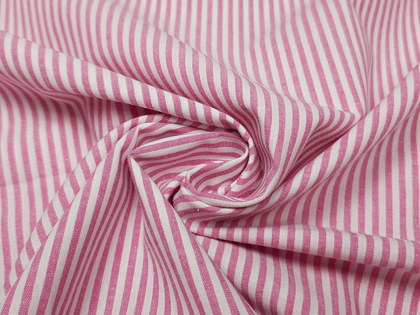 Ida Stripe weiss/fuchsia