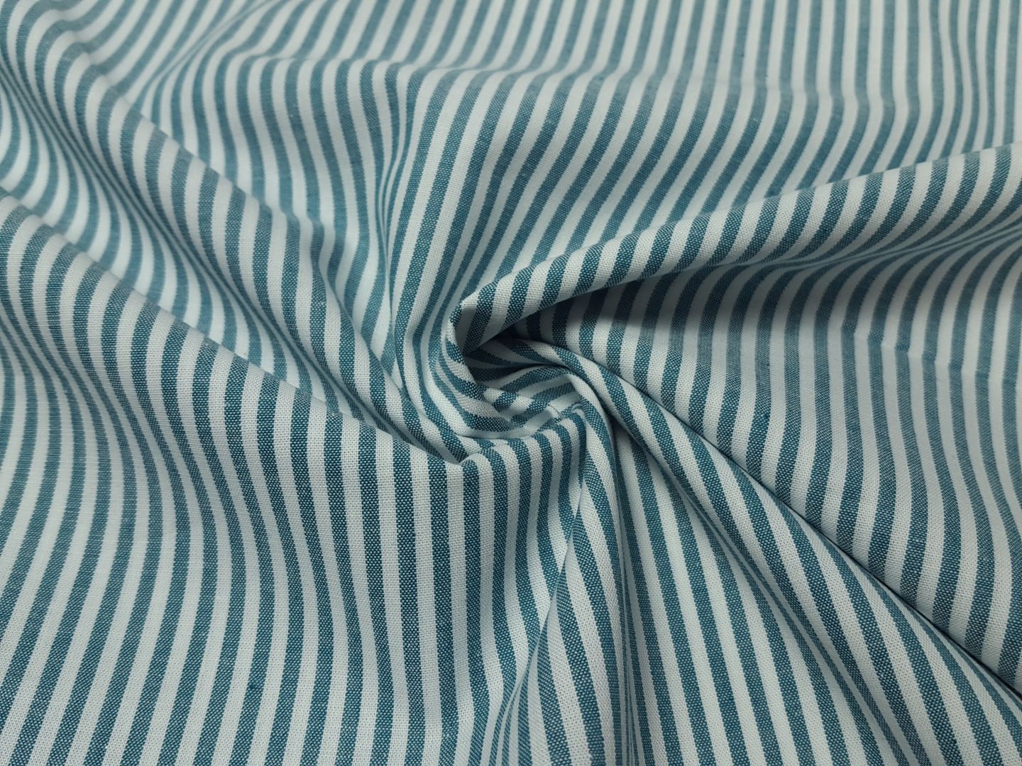 Ida Stripe weiss/petrol