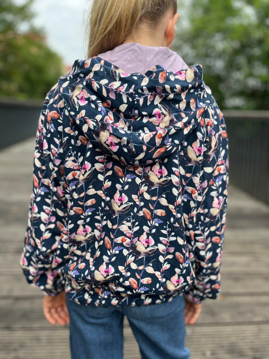 Papierschnittmuster Jacke Kira Kinder von Fadenkäfer