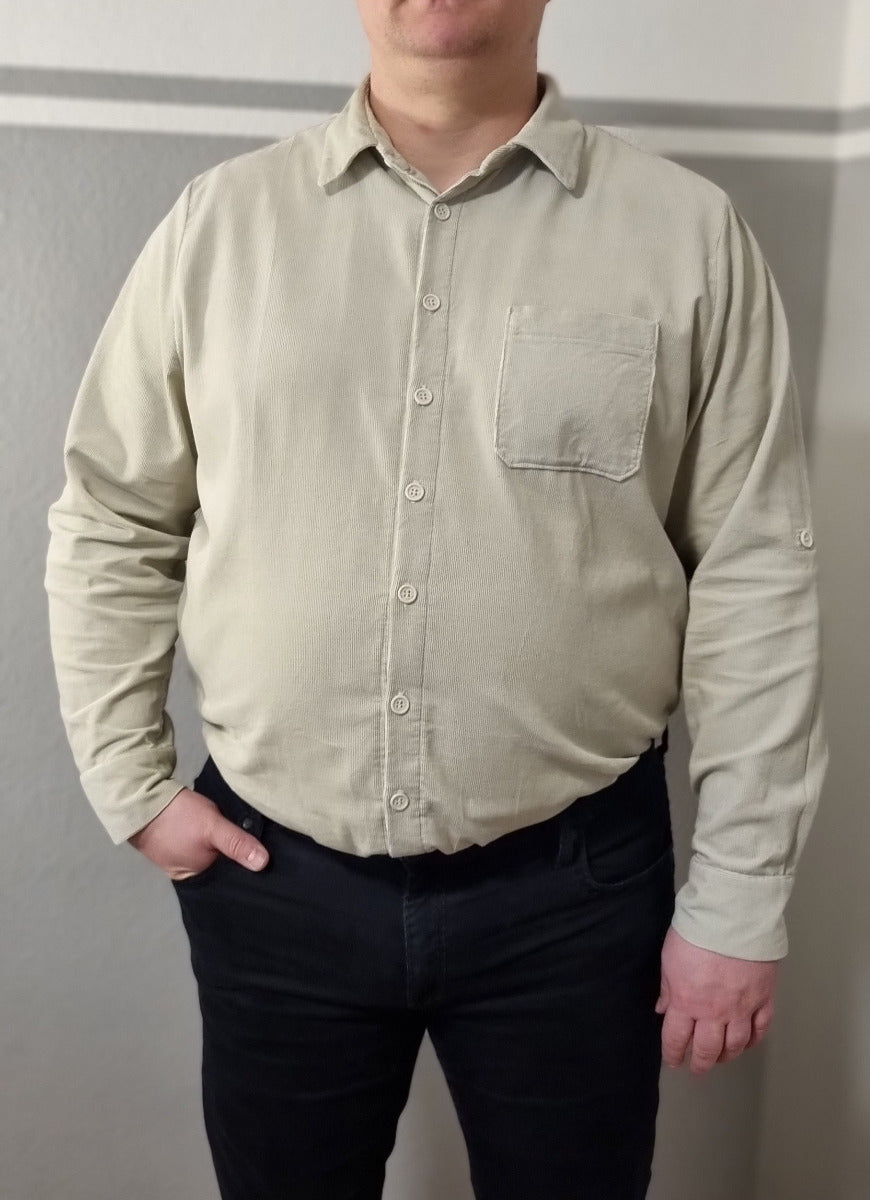 Papierschnittmuster Hemd Herren von Fadenkäfer