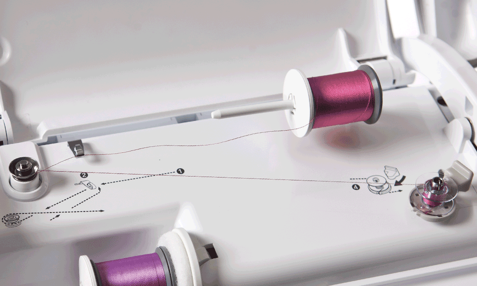 Brother Innov-is V3 Aufspulautomatik