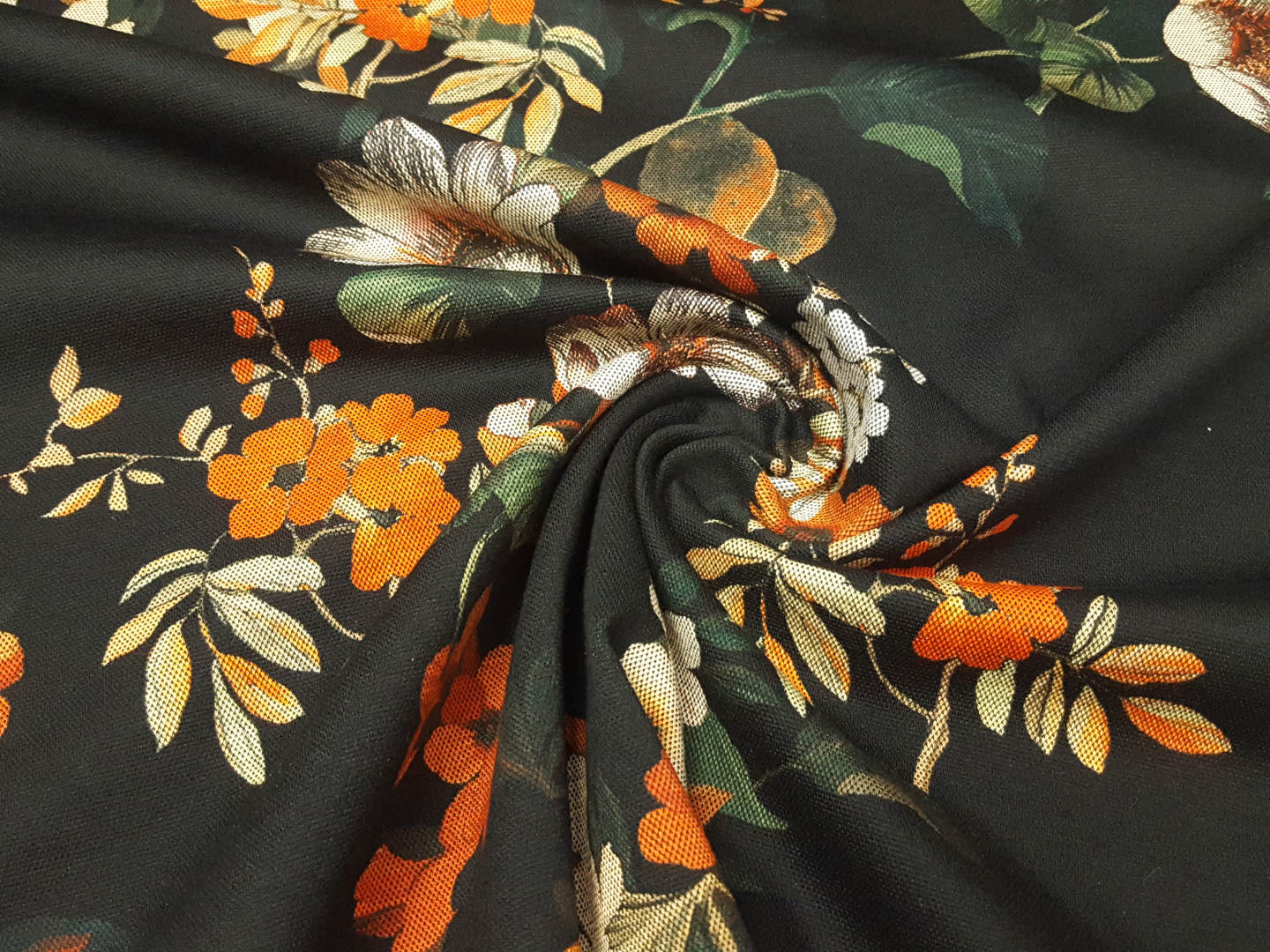 Jacquard Kira schwarz/rost